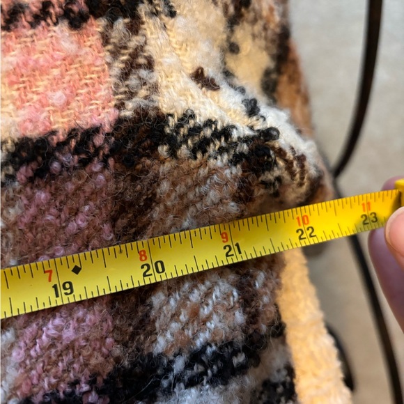 Anthropologie Bernardo Plaid Double Breasted Coat - Picture 11 of 12